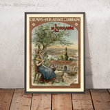 Reiseposter Lothringen: Chemins de Fer de l’Est von Paul-Adolphe Kauffmann 