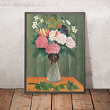 Fiori in un vaso di Henri Rousseau, 1910 