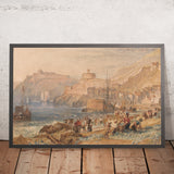 St. Mawes, Cornovaglia di Turner, 1823 