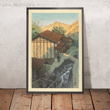 Nenoyama, Bushu von Hasui Kawase, 1941 