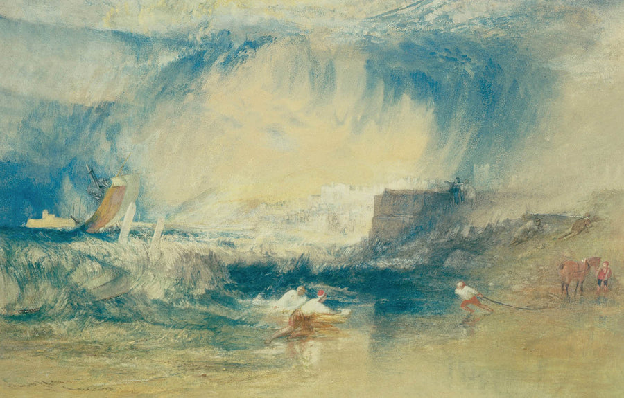 Lyme Regis, Dorsetshire, England by Turner, 1834