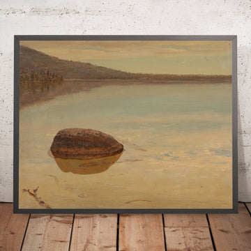 A framed image of 