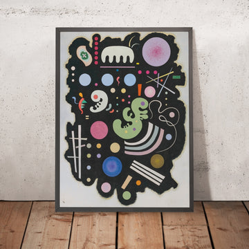 A framed image of 