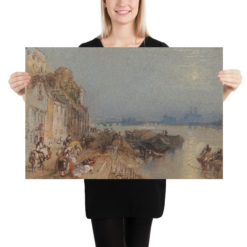 Touren: Sonnenuntergang: Rückblick von Turner, 1826 