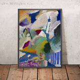 Murnau with Church I by Wassily Kandinsky, 1910