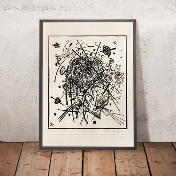 A framed image of 