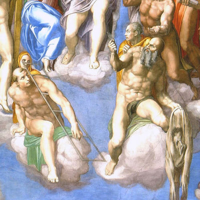 Das Jüngste Gericht von Michelangelo Buonarroti, 1536