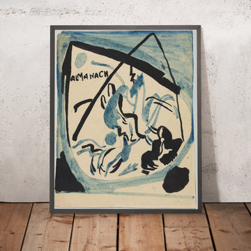 A framed image of 