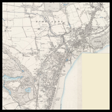 Personalised Old Map of Kirkcaldy
