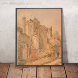 Saint Albans Abbey, Hertfordshire von Turner, 1789 
