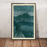 Noche en Beppu de Hasui Kawase, 1935 