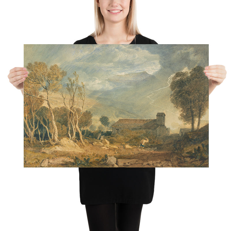 Ingleborough von Chapel-Le-Dale von Turner, 1810 