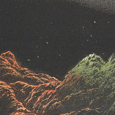 Eclipse Of The Sun By The Earth, As It Would Appear As Seen From The Moon by James Nasmyth, 1874