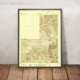 Old Map of Ozark, Missouri by USGS, 1937 – Springfield, Finley River & Christian County