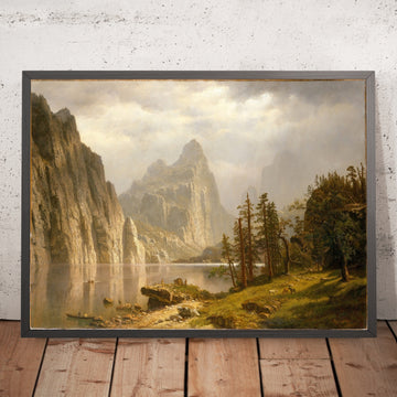 A framed image of 