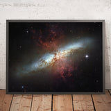 Cigar Galaxy (Messier 82) – Hubble Space Telescope Image