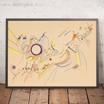 A framed image of 