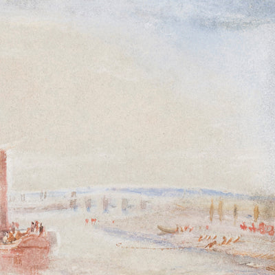 La Confluence de la Seine et de la Marne à Charenton, France par Turner, 1835 