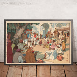 Hebizukai (Snake Charmers) by Yoshida Hiroshi, 1932