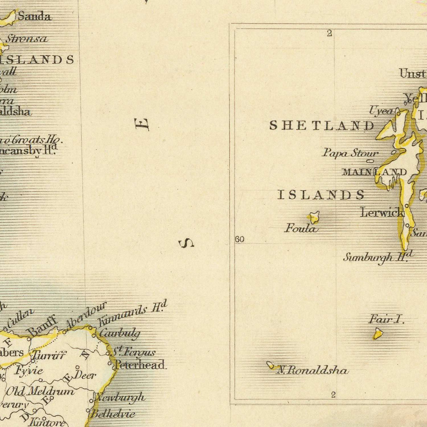 Old Map of the British Isles by Tallis, 1851: The Last Great Decorative Map