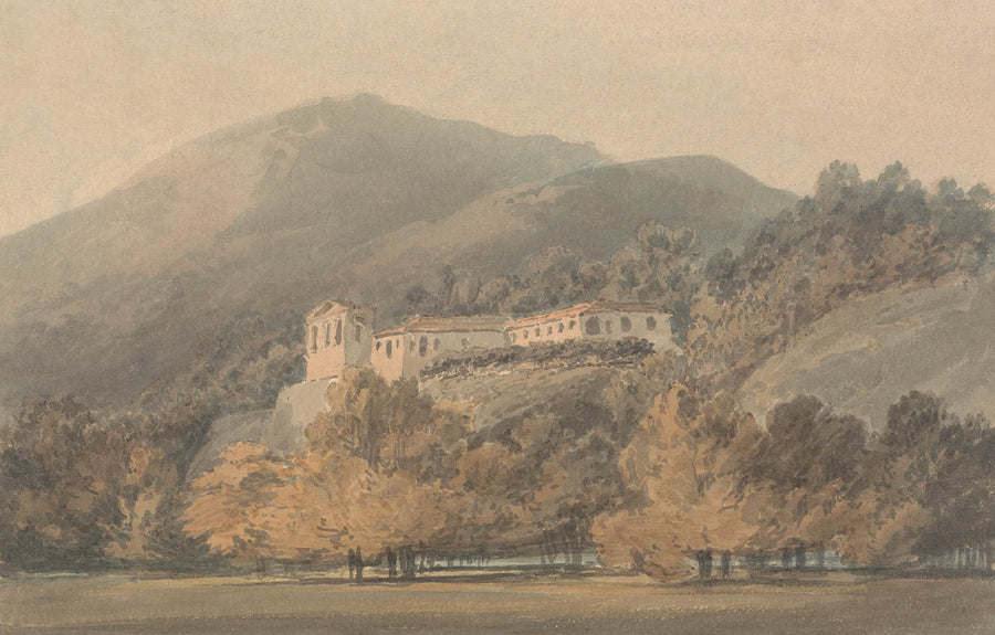 Santa Lucia, Ein Kloster bei Caserta von Turner, 1795 