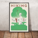 United States Travel Poster: Hiking by Beard, 1939