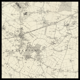 Personalised Old Map of Widnes
