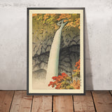 Chute d'eau Kegon à Nikko par Hasui Kawase 1935 