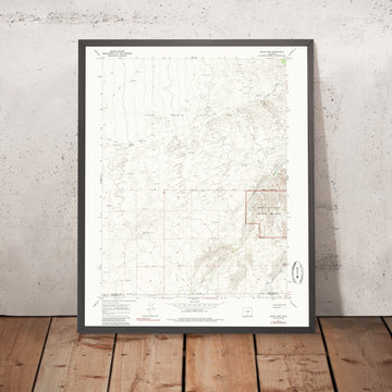 Old Map of Great Sand Dunes National Park, Colorado by USGS, 1967 – Sangre de Cristo Mountains & Medano Creek