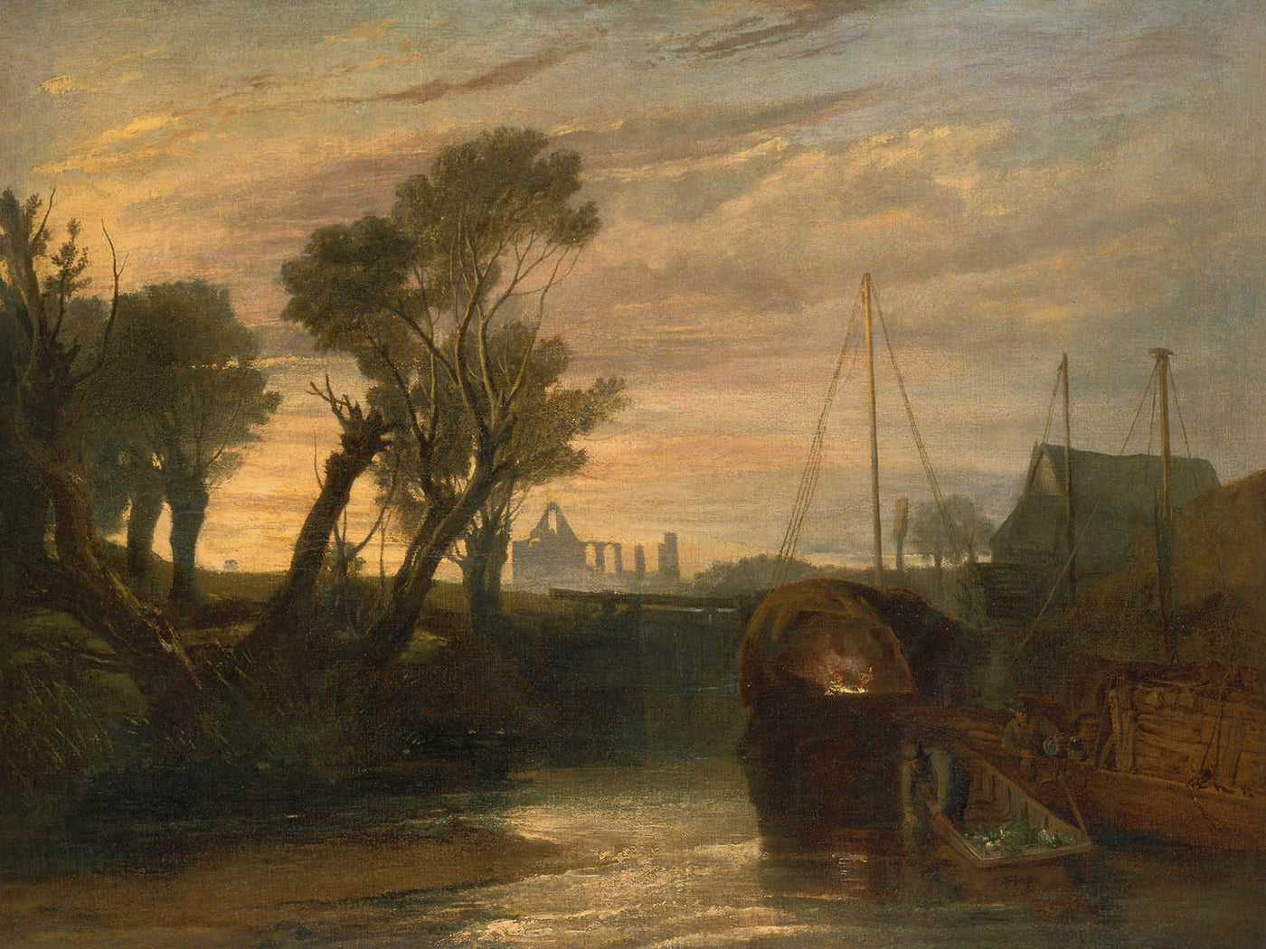 Newark Abbey von Turner, 1806 