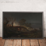 Löschofen in Coalbrookdale von Turner, 1797 