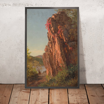 A framed image of 