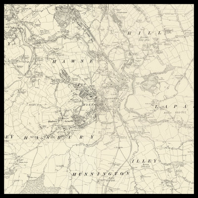 An old Ordnance Survey map of Oldbury