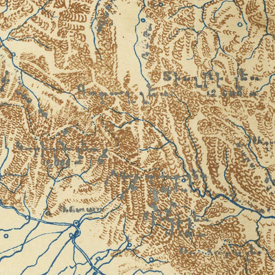 Old Map of Armenia by Piperjian, 1923: Yerevan, Trabzon, Lake Sevan, Mount Ararat, Lake Van