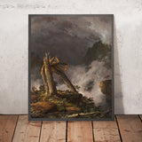 Storm in the Mountains by Frederic Edwin Church, 1847