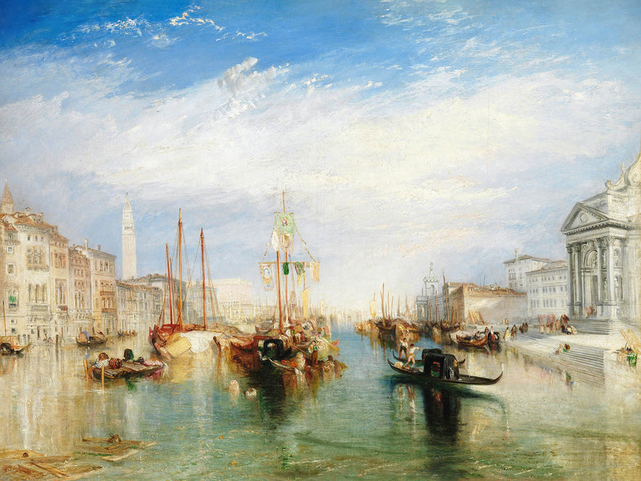 Venedig, von der Terrasse der Madonna della Salute von Turner, 1835 