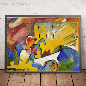 A framed image of 