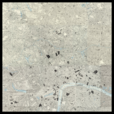 Personalised Old Map of the Borough of Camden