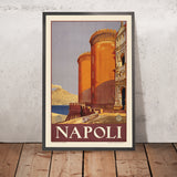 Reiseplakat Neapel: Napoli von Novissima, 1920 