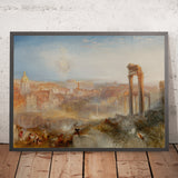 Modernes Rom - Campo Vaccino von Turner, 1839 