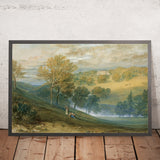 Gledhow Hall, Yorkshire par Turner, 1816 