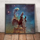 Pillars of Creation (Eagle Nebula, M16) – Hubble Space Telescope Image