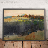 Valley and Hillside, Adirondacks by Frederic Edwin Church, 1889