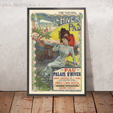 Pau Reiseplakat: L’Hiver à Pau von Vincent Lorant-Heilbronn, 1900 