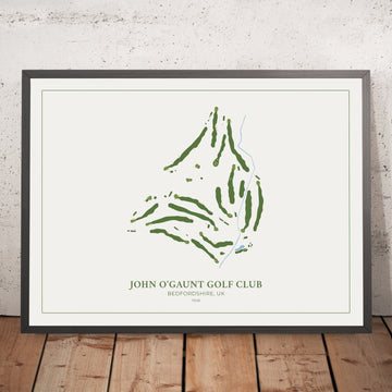 A framed image of John O&