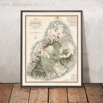 Ancienne carte rare de l&
