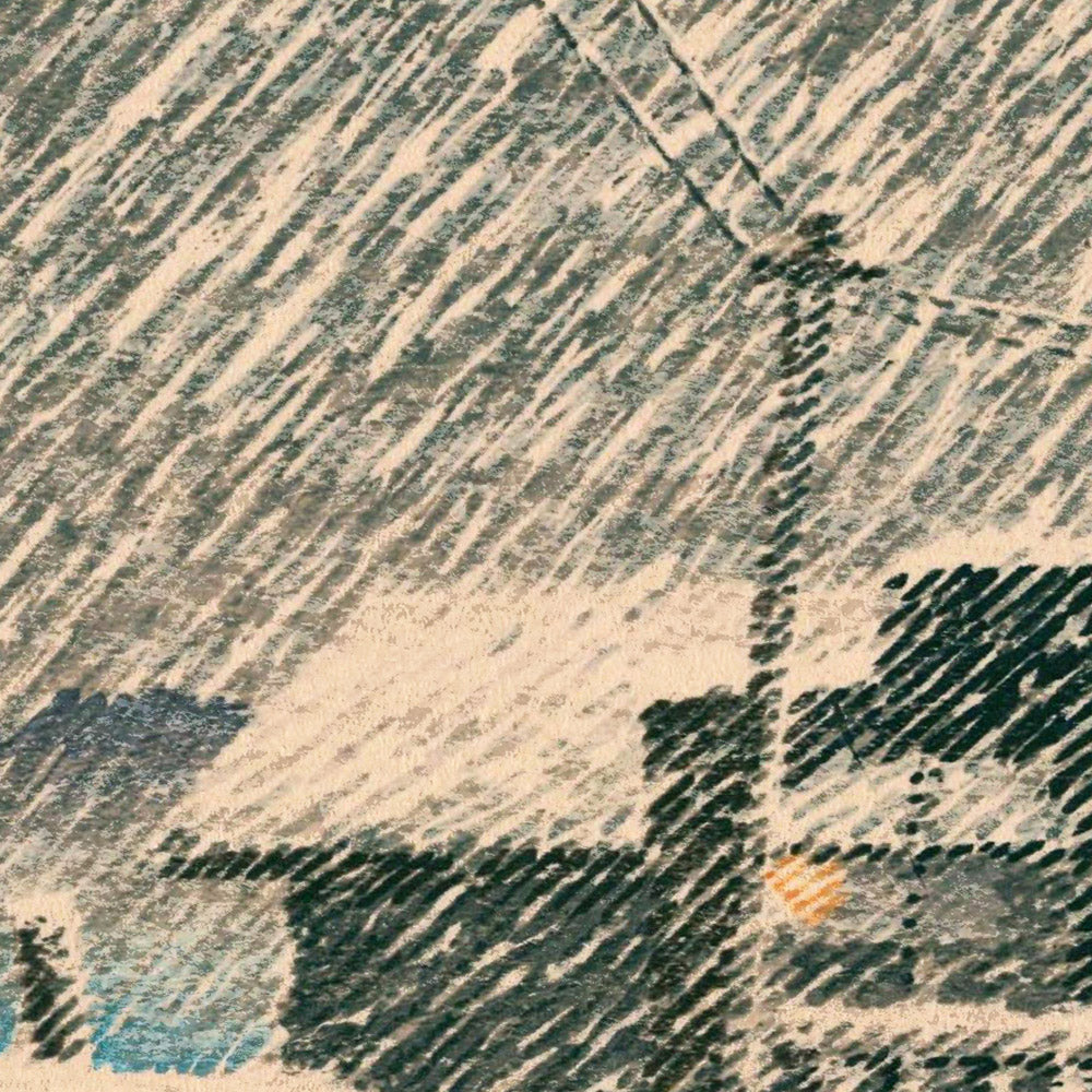 Snow Storm at Tsukishima by Hasui Kawase, 1935