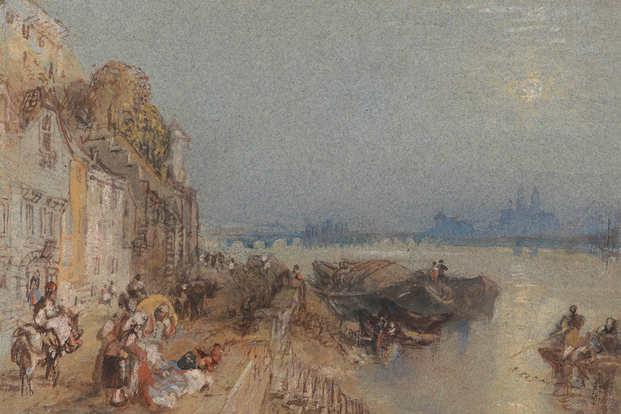 Touren: Sonnenuntergang: Rückblick von Turner, 1826 