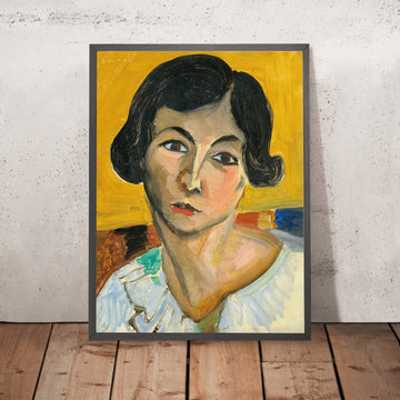 Une image encadrée de Tête de femme penchée (Tilted Woman&