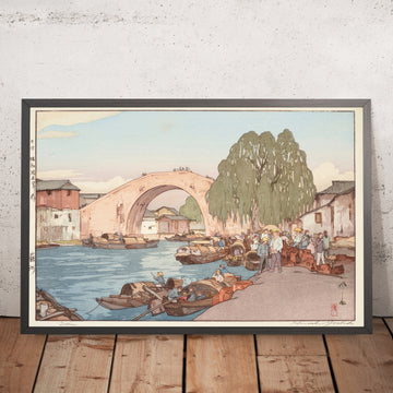 A framed image of 